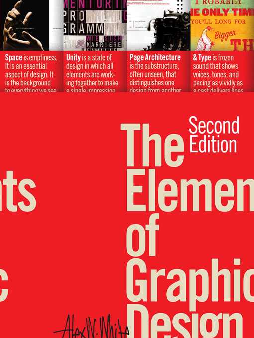 Title details for The Elements of Graphic Design by Alex W. White - Wait list
